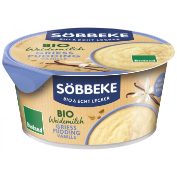 Grießpudding mit Vanille