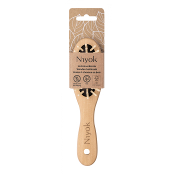 Holz-Haarbürste klein