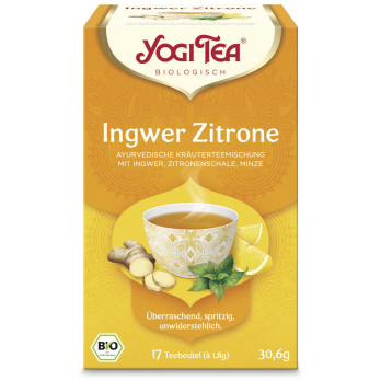 Yogi Ingwer Zitronen Tee, TB