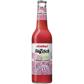 Bio Zisch Himbeer-Cassis, kleine Flasche