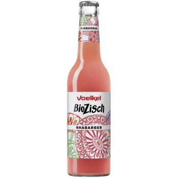 Bio Zisch Rhabarber, kleine Flaschen