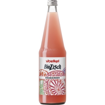 Bio Zisch Rhabarber, große Flasche