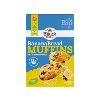 Backmischung Banana Bread Muffins GF