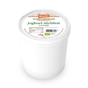 Joghurt 3,5% stichfest (Großgebinde)