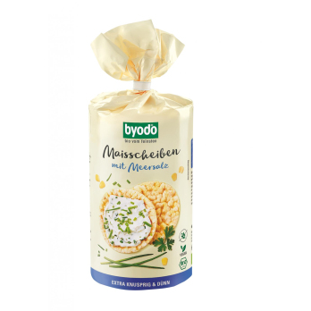 Maisscheiben mit Meersalz