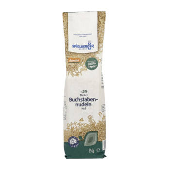 Dinkel-Buchstabennudeln