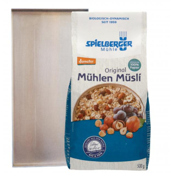 Mühlen Müsli Set mit Backblech