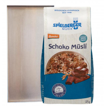 Schoko Müsli Set mit Backblech