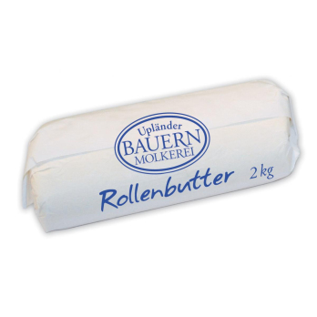Rollenbutter Süßrahm (Großgebinde)