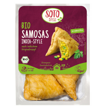 Samosas ind. Gemüse-Ecken