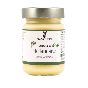 Sauce Hollandaise vegan, Glas