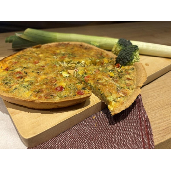 Gemüsequiche rund (12 Stück)