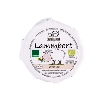 Lammbert Schaf-Weichkäse Walnuss