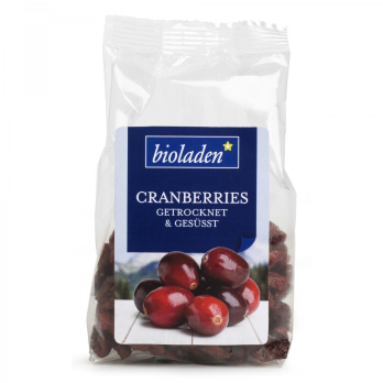 Cranberries, gesüßt