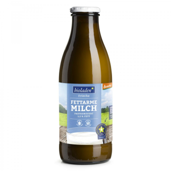Demeter Fettarme Milch 1,5% Flasche