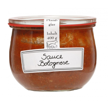 Bolognese Sauce im Weck-Glas