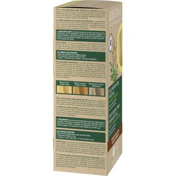 Pflanzen Haarfarbe Pulver Goldblond