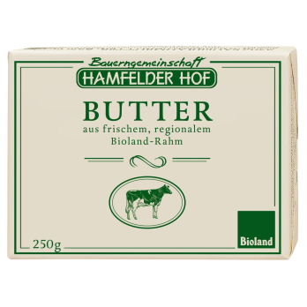 Butter, Sauerrahm Hamfelder Hof