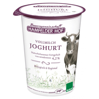 Joghurt natur 4,2% Hamfelder Hof