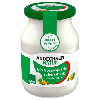 Speisequark Zubereitung 20%, Glas