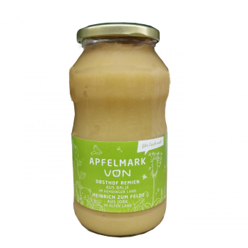 Apfelmark, ungesüßt, großes Glas