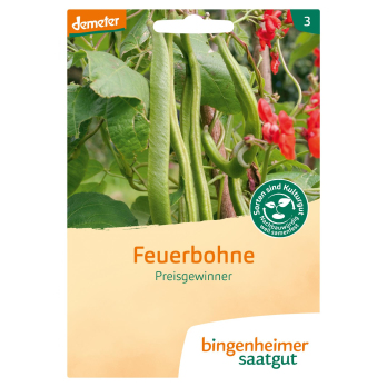 Saat Feuerbohne Preisgewinner
