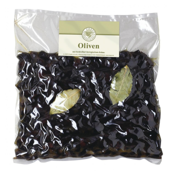 Oliven Schwarz getrocknet (Großgebinde)