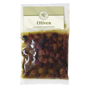 Leccino-Oliven ohne Stein, mariniert