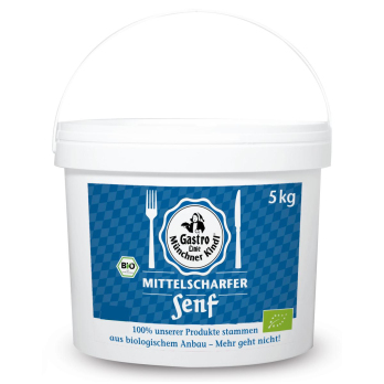 Mittelscharfer Senf (Großgebinde)