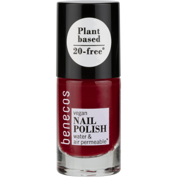 Nagellack cherry red