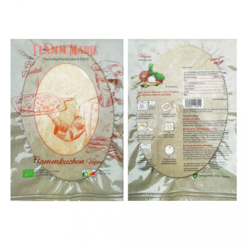 Flammkuchenböden Dinkel (6 Stück)