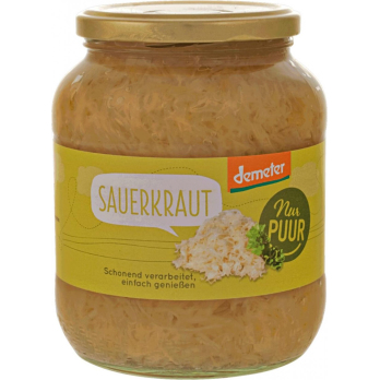 Sauerkraut im Glas