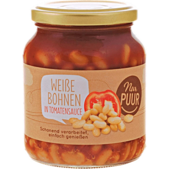 Bohnen weiß in Tomatensauce