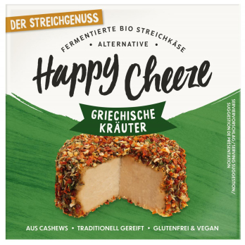 Veganer Käse aus Cashew, griechische Kräuter