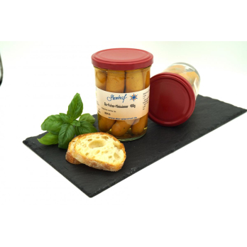 Puten-Mini-Wiener im Glas