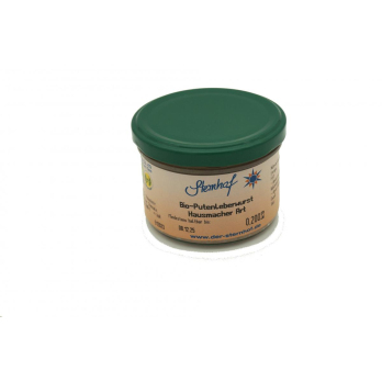 Putenleberwurst Hausmacher Art im Glas