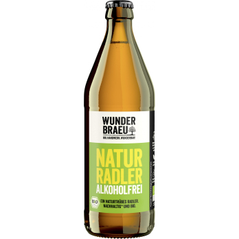 Wunderbräu Naturradler Alkoholfrei