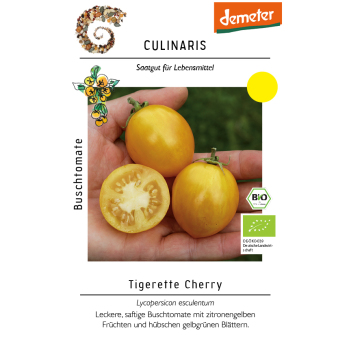 Saat Buschtomate "Tigerette Cherry"