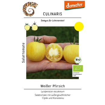 Saat Salattomate "Weißer Pfirsich"