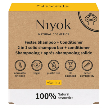 2in1 Festes Shampoo + Conditioner Vitamina