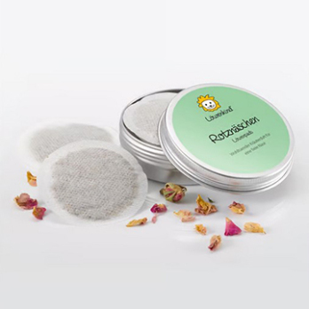 Kräuterpads Rotznäschen Dose