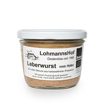Leberwurst vom Zweinutzungshahn