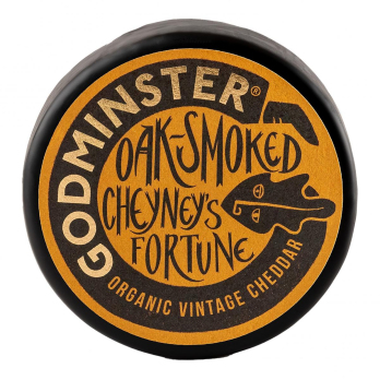 Cheddar Waxed Oak Smoked Cheyneys Fortune