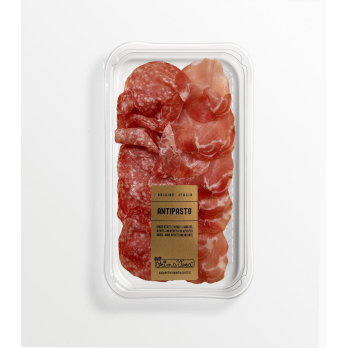 Italienische Vorspeise (Salami und Schinken)