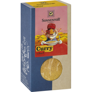 Curry scharf gemahlen