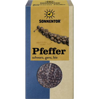 Pfeffer schwarz, ganz